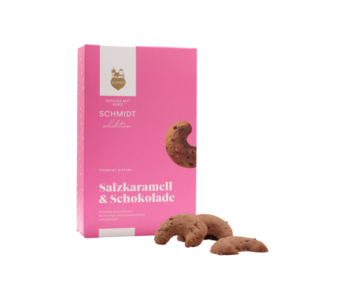 Crunchy Kipferl Salted Caramel & Chocolate