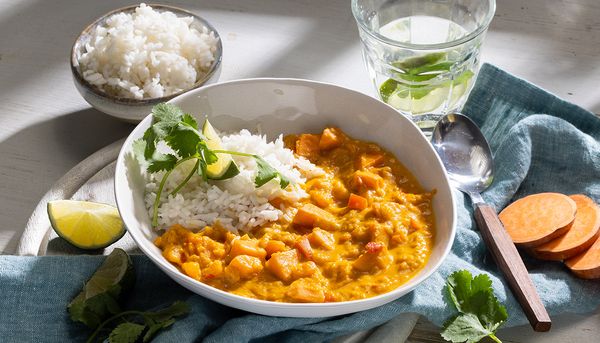 Süßkartoffel Curry