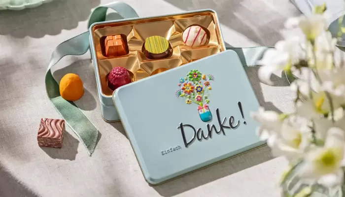 Pralinendose Einfach Danke Sagen