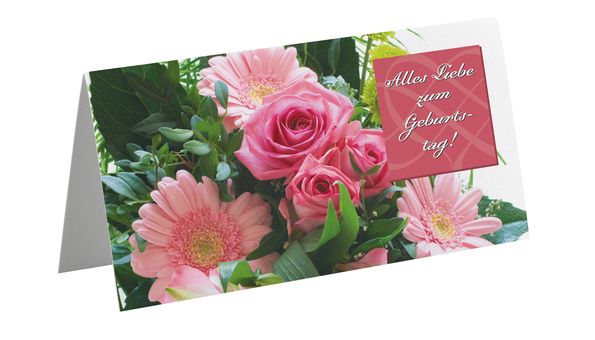 Greeting Card Flowers
