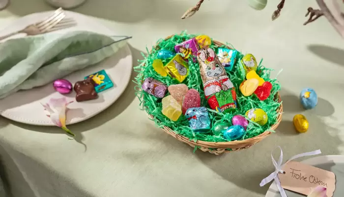 Kleines Osterkörbchen