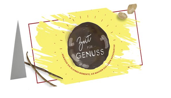 Greeting Card "Genuss"