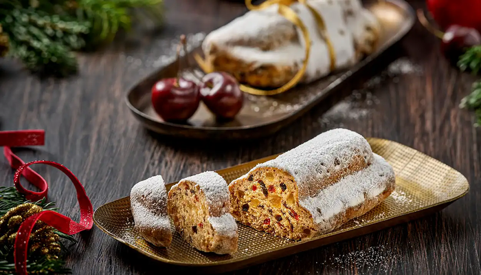 Fruchtstollen Kirsche-Apfel