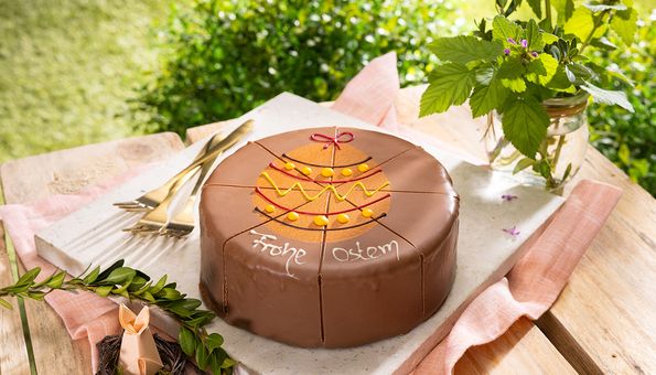 Ostertorte Goldenes Ei