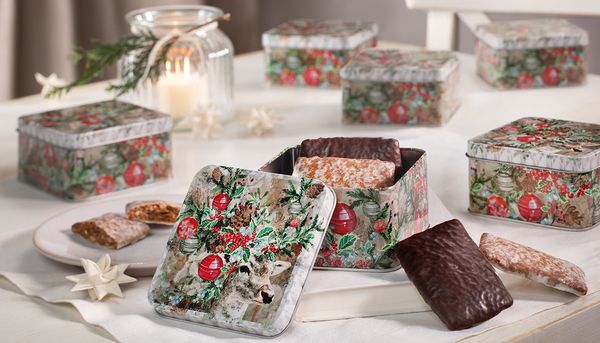 Weihnachtliches Hirsch-Döschen
