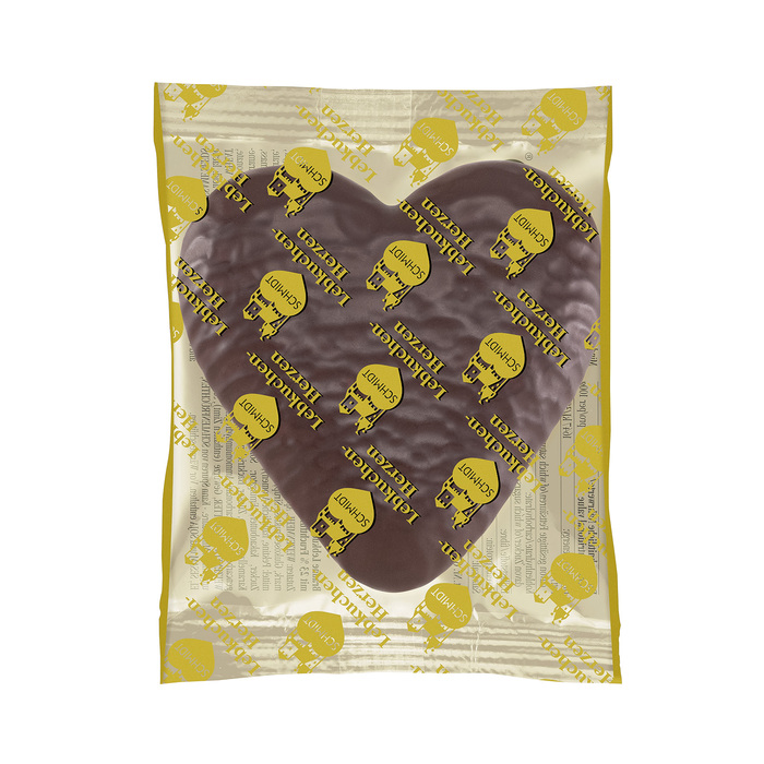 Chocolate-Coated Lebkuchen Hearts