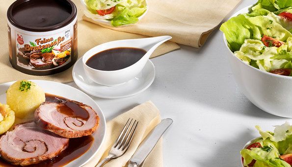 Fine gravy without the Flavor enhancers additive