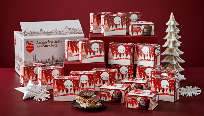 Elisen-Slices "Sledge", Assortment of 2