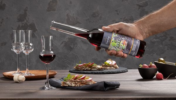 Apfel Aronia Likör