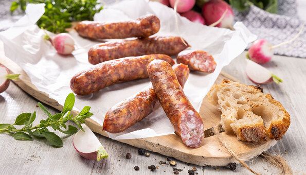 Geräucherte Bratwurst