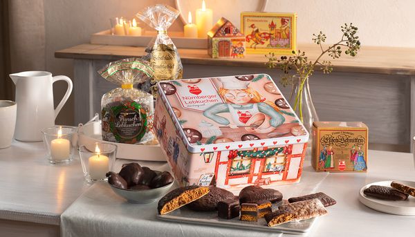 Weihnachtsbäckerei-Truhe