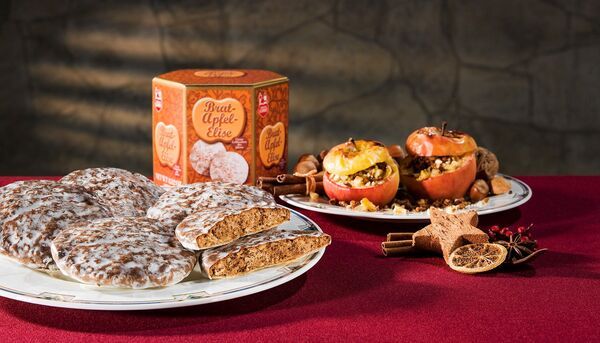 Feinste Bratapfel-Elisen Lebkuchen