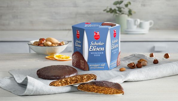 Chocolate Elisen less sweet