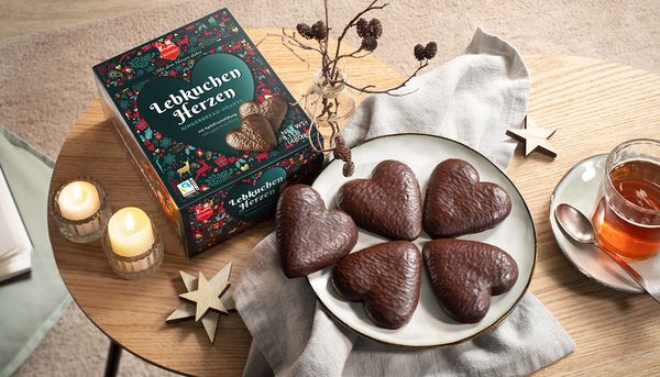 Lebkuchen-Herzen-Box
