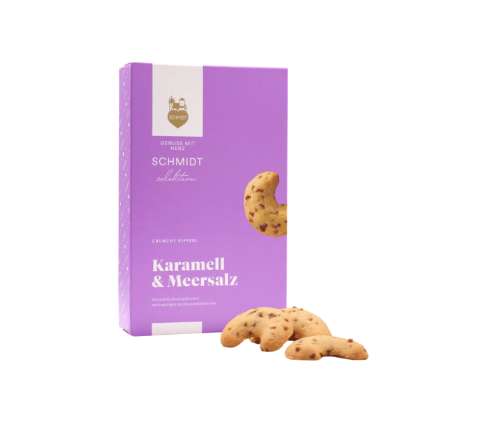 Crunchy Kipferl caramel & sea salt