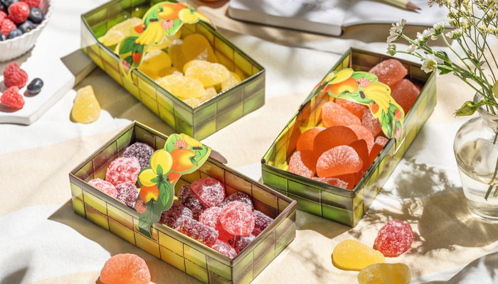 3er Set Früchtekörbchen