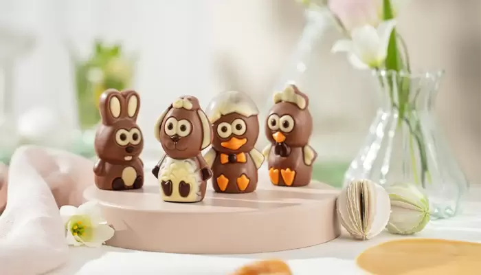 4 Freunde Osterfiguren