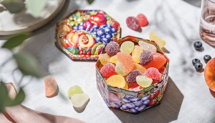 Geleefrüchte Dose