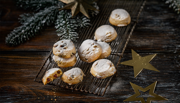 Christmas Market Marzipan Stollen Confectionery